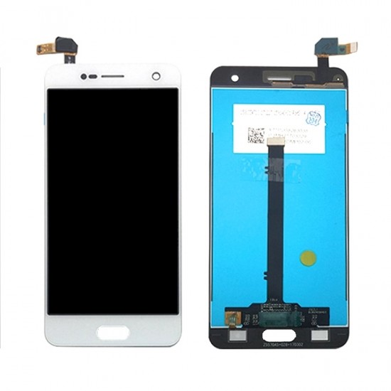 Οθόνη LCD με Μηχανισμό Αφής για ZTE Blade V8 - Χρώμα: Λευκό