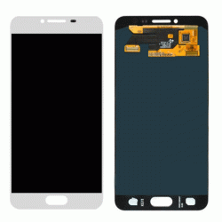 OLED Οθόνη LCD με Μηχανισμό Αφής Assembly για Samsung Galaxy C5 C5000  - Χρώμα: Λευκό