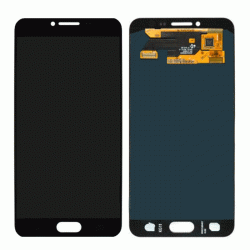 OLED Οθόνη LCD με Μηχανισμό Αφής Assembly για Samsung Galaxy C5 C5000 - Χρώμα: Μαύρο