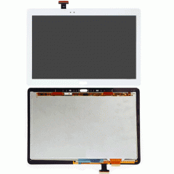 Super clear Οθόνη LCD με Μηχανισμό Αφής για Samsung Galaxy Note 10.1 2014 P600/P601/P605 - Λευκό