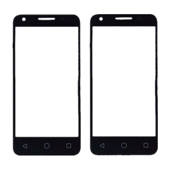 Lens Glass for Alcatel One Touch Pixi 3 4.5 inches/4027D/4027X - Color: Black