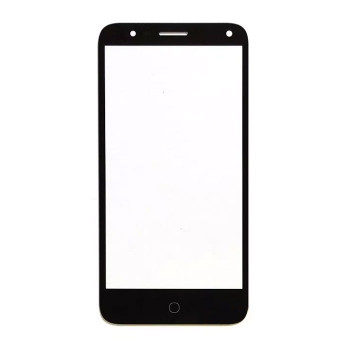 Lens Glass for Alcatel One Touch POP 4 5051 - Color: Black