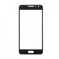Τζαμάκι οθόνης Lens για Samsung Galaxy A3 2015 A300F - Χρώμα: Μαύρο