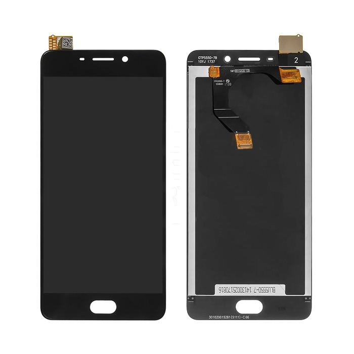 LCD Display with Touch Screen Digitizer for Meizu M6 Note - Color: Black