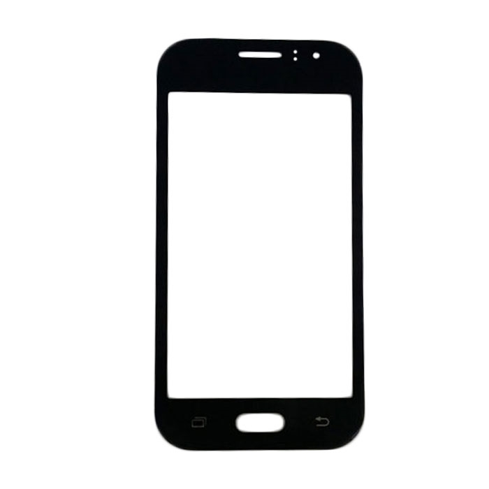 LCD Lens for Samsung J110 Galaxy J1 Ace - Color:Black