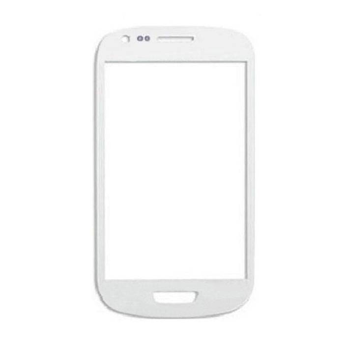 LCD Lens for Samsung Galaxy S3 Mini i8190 - Color: White
