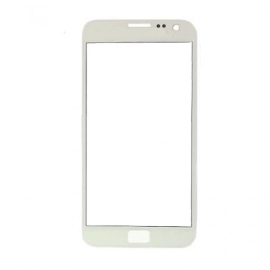 Τζαμάκι οθόνης Lens για Samsung i9100 Galaxy S2 - Χρώμα: Λευκό