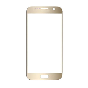 LCD Lens for Samsung Galaxy S7 G930F - Color: Gold