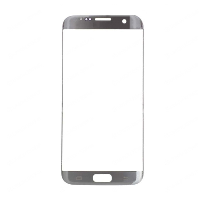 LCD Lens for Samsung Galaxy S7 Edge G935F - Color: Silver