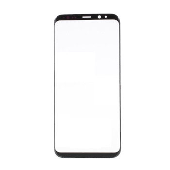 Lens Glass for Samsung Galaxy S8 Plus G955F wits OCA -Color: Black