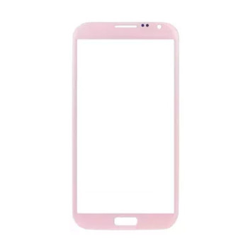 LCD Lens for Samsung Galaxy Note 2 N7100 - Color:Pink