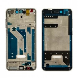 Μπροστινό Πλαίσιο Οθόνης LCD Front Frame για Huawei P8 Lite 2017 / P9 Lite 2017 / Honor 8 Lite - Χρώμα: Ασημί