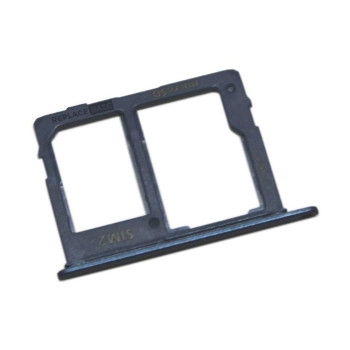 Dual SIM and SD Tray for Samsung Galaxy A6 Plus 2018 A605F - Color: Blue