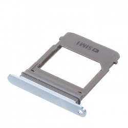 Υποδοχή Κάρτας Single SIM (SIM Tray) για Samsung Galaxy A3 2017 A320F / A5 2017 A520F / A7 2017 A720F - Χρώμα: Γαλάζιο