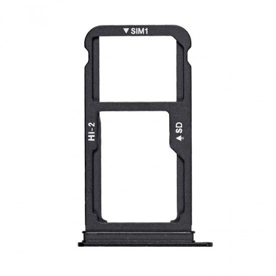 Υποδοχή Κάρτας Dual SIM και SD (SIM Tray) για Huawei Mate 10 - Χρώμα: Μαύρο Υποδοχή Κάρτας Dual SIM και SD (SIM Tray) για Huawei Mate 10 - Χρώμα: Μαύρο