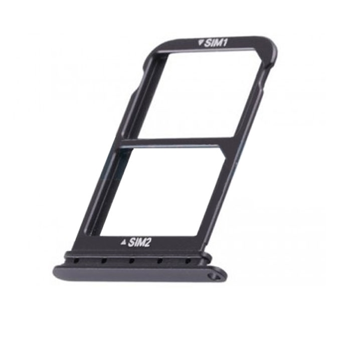 SIM Tray Dual SIM for Huawei P20 Pro - Color: Black