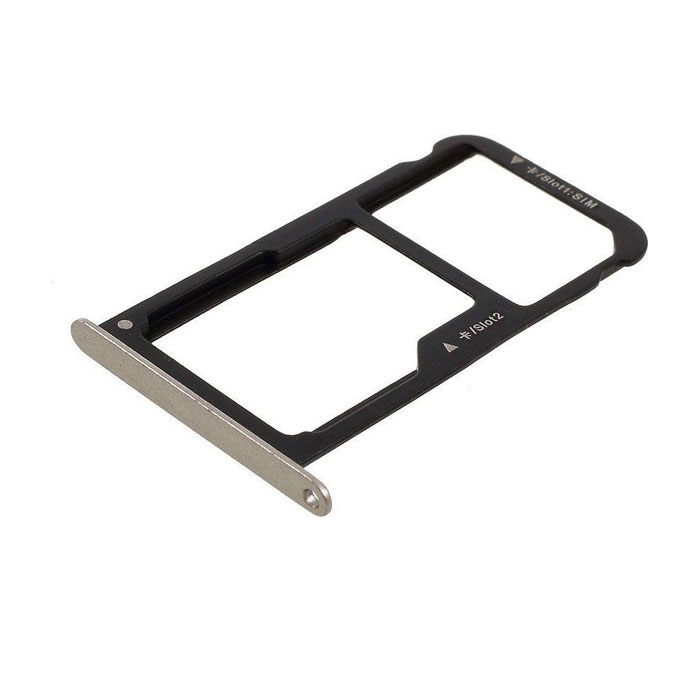SIM Tray Dual SIM With SD for Huawei P10 Lite - Color: Gold