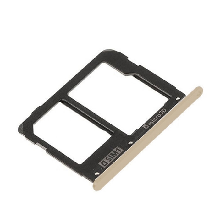 SIM Tray Single SIM and SD for Samsung Galaxy A9 Pro 2016 A910F - Color: Gold