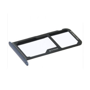 SIM Tray Dual SIM for Huawei P10 Lite - Color: Blue