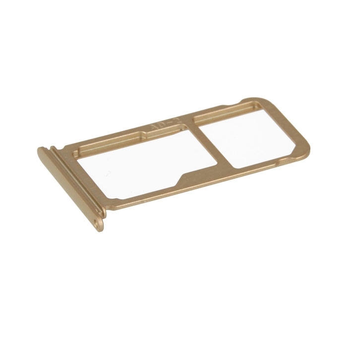 SIM Tray Dual SIM and SD for Huawei P10 - Color: Gold