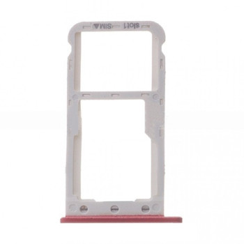 SIM Tray Dual SIM and SD for Huawei P9 Lite Mini/Y6 Pro 2017 - Color: Pink