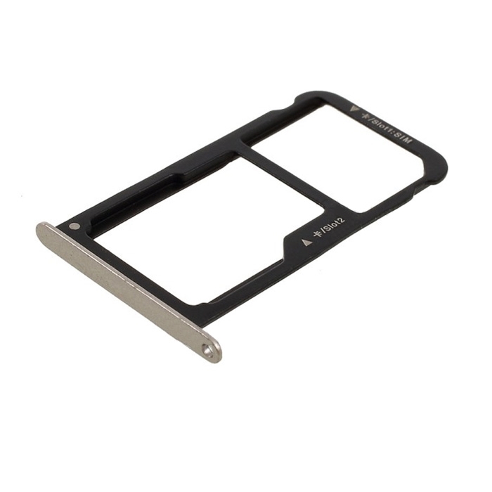 SIM Tray Dual SIM and SD for Huawei P9 Lite - Color: Gold