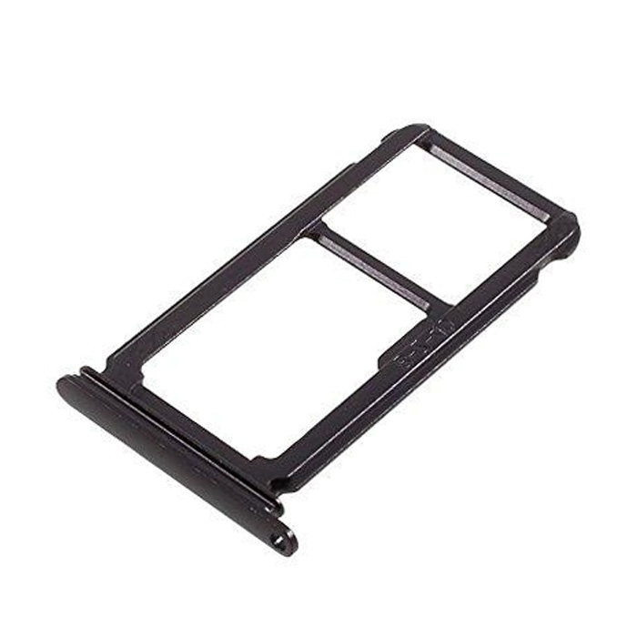 SIM Tray Dual SIM and SD for Huawei P9 Lite - Color: Black