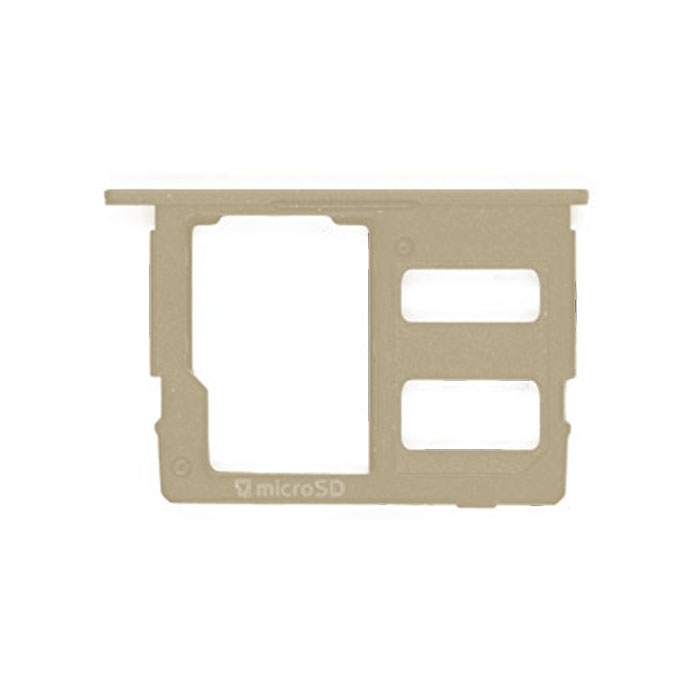 Single SIM and SD Tray for Samsung Galaxy J7 Prime G610F - Color: Gold
