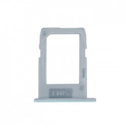 Υποδοχή Κάρτας Single SIM (SIM Tray) για Samsung Galaxy J3 2017 J330F / J5 2017 J530F / J7 2017 J730F - Χρώμα: Γκρι (Ασημί Μπλε)