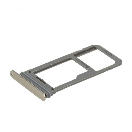 Υποδοχή Κάρτας Single SIM και SD (SIM Tray) για Samsung Galaxy S8 Plus G955F / Galaxy S8 G950F - Χρώμα: Χρυσό