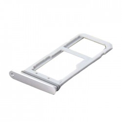 Υποδοχή Κάρτας Dual SIM και SD (SIM Tray) για Samsung Galaxy S7 Edge G935F - Χρώμα: Ασημί