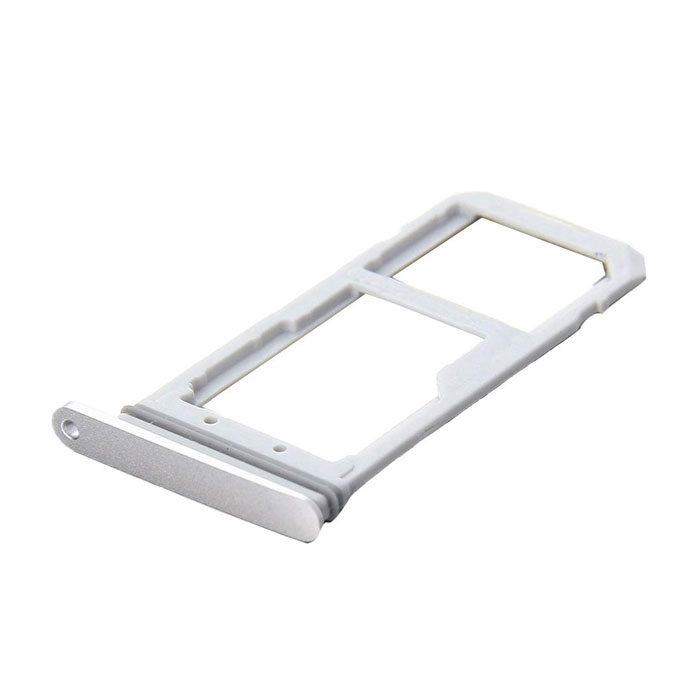 SIM Tray Dual SIM and SD for Samsung Galaxy S7 Edge G935F - Color: Silver