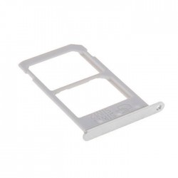 Υποδοχή Κάρτας Dual SIM (SIM Tray) για Samsung Galaxy Note 5 N920F - Χρώμα: Ασημί