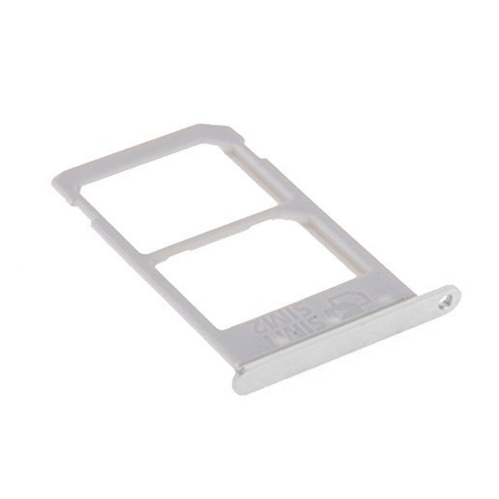 SIM Tray Dual SIM for Samsung N920F Galaxy Note 5 - Color: Silver