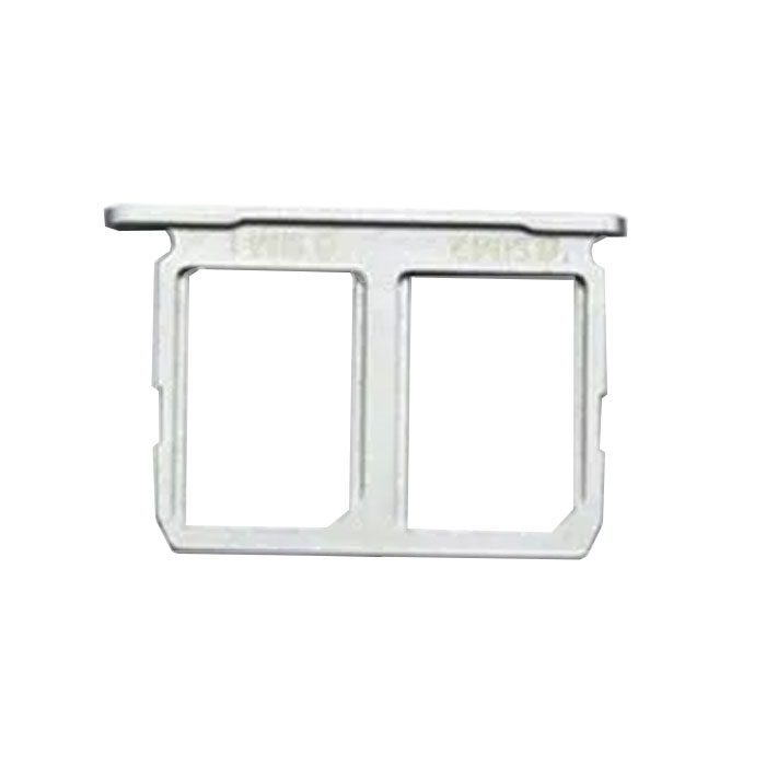 SIM Tray Dual SIM for Samsung Galaxy S6 G920F - Color: Silver