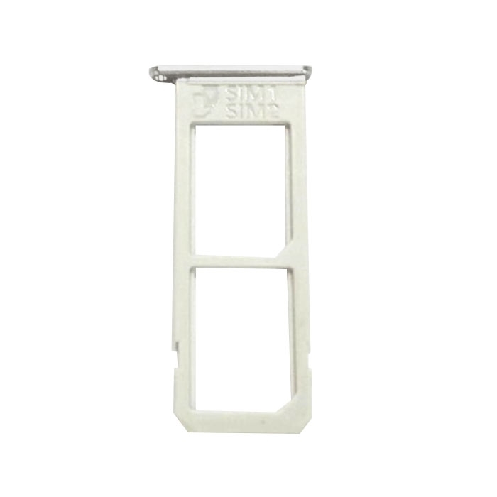 Single SIM and SD Tray for Samsung Galaxy S6 Edge Plus G928F - Color: Silver