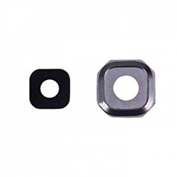 Τζαμάκι κάμερας (Camera Lens) με Πλαίσιο για Samsung Galaxy A3 2016 A310F - Χρώμα: Μαύρο