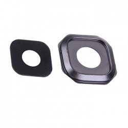 Τζαμάκι κάμερας (Camera Lens) με Πλαίσιο για Samsung Galaxy A5 2016 A510F  - Χρώμα: Μαύρο