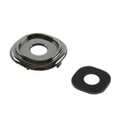Τζαμάκι κάμερας (Camera Lens) για Samsung Galaxy Core Plus G3500 με Πλαίσιο - Χρώμα: Μαύρο