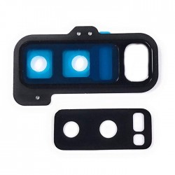 Τζαμάκι κάμερας (Camera Lens) με Πλαίσιο για Samsung Galaxy Note 8 N950F - Χρώμα: Μαύρο