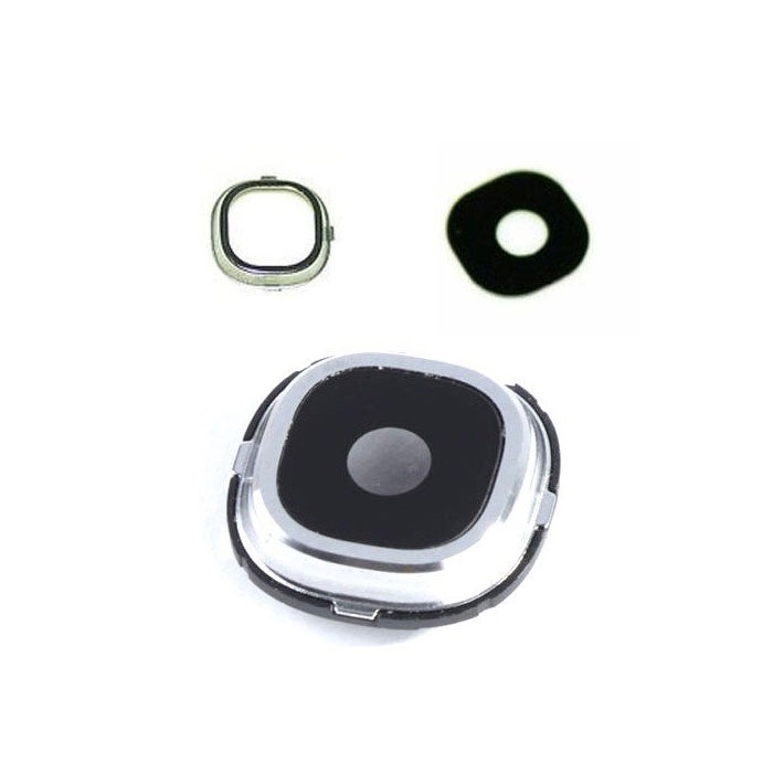 Camera Lens with Frame for Samsung Galaxy S4 i9505 - Color: Black