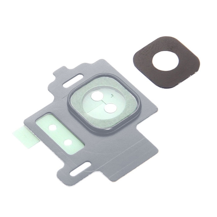 Camera Lens with Frame for Samsung Galaxy S8 G950F - Color: Silver