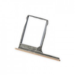 Υποδοχή κάρτας Single SIM Tray για HTC M8 - Χρώμα: Χρυσό