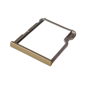 Single SIM Tray and SD for HTC M8 - Color: Gold