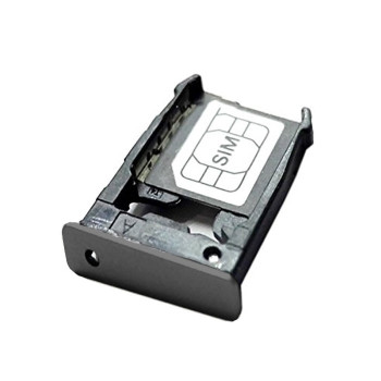 Single SIM Tray for Motorola Moto X2 XT1097 - Color: Black