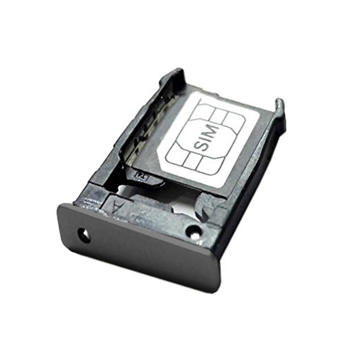 Single SIM Tray for Motorola Moto X2 XT1097 - Color: Black