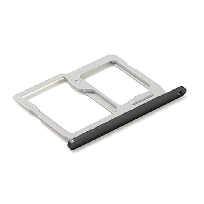 Dual SIM and SD Tray for LG G5 - Color: Black