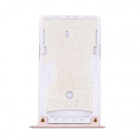 Υποδοχή κάρτας Dual SIM και SD Tray για Xiaomi Redmi 4X - Χρώμα: Χρυσό Υποδοχή κάρτας Dual SIM και SD Tray για Xiaomi Redmi 4X - Χρώμα: Χρυσό