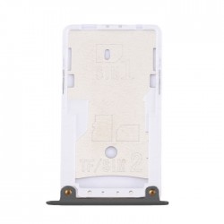 Υποδοχή κάρτας Dual SIM και SD Tray για Xiaomi Redmi 4X - Χρώμα: Μαύρο