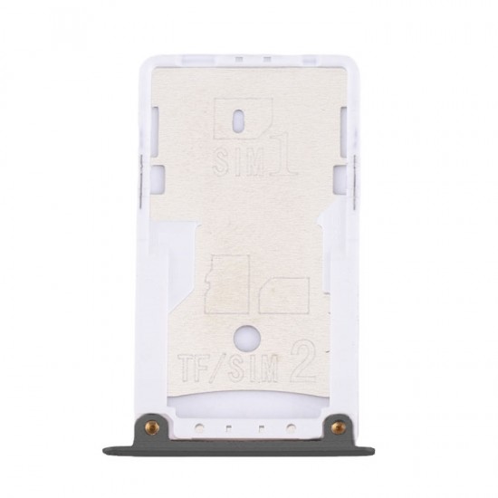 Υποδοχή κάρτας Dual SIM και SD Tray για Xiaomi Redmi 4X - Χρώμα: Μαύρο Υποδοχή κάρτας Dual SIM και SD Tray για Xiaomi Redmi 4X - Χρώμα: Μαύρο